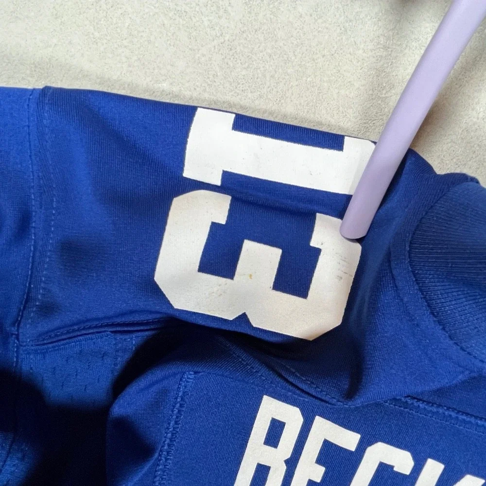 New York NY Giants Nike Football Jersey Youth XL Blue Odell Beckham Jr On Field